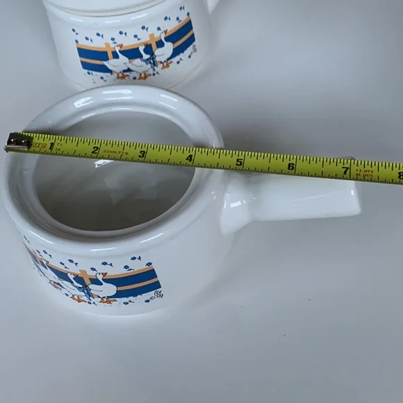 Set of Blue Ribbon Duck/Goose Soup Bowls - Picture 6 of 7